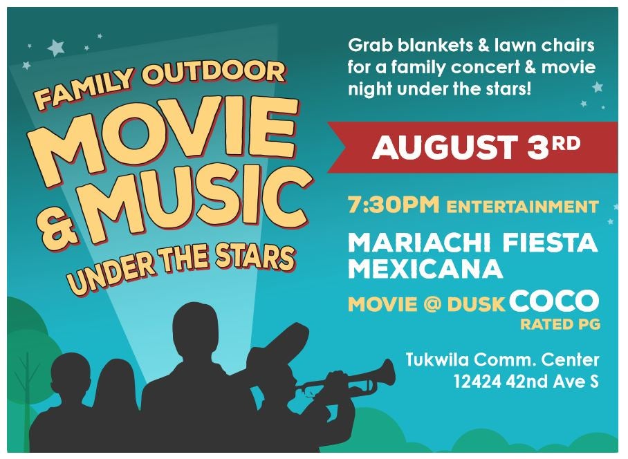 Movie & Music Under The Stars - City of Tukwila