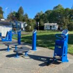 Foster Memorial Park exercise equipment