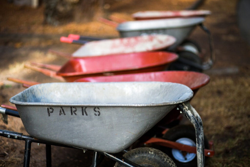 Parks wheelbarrows